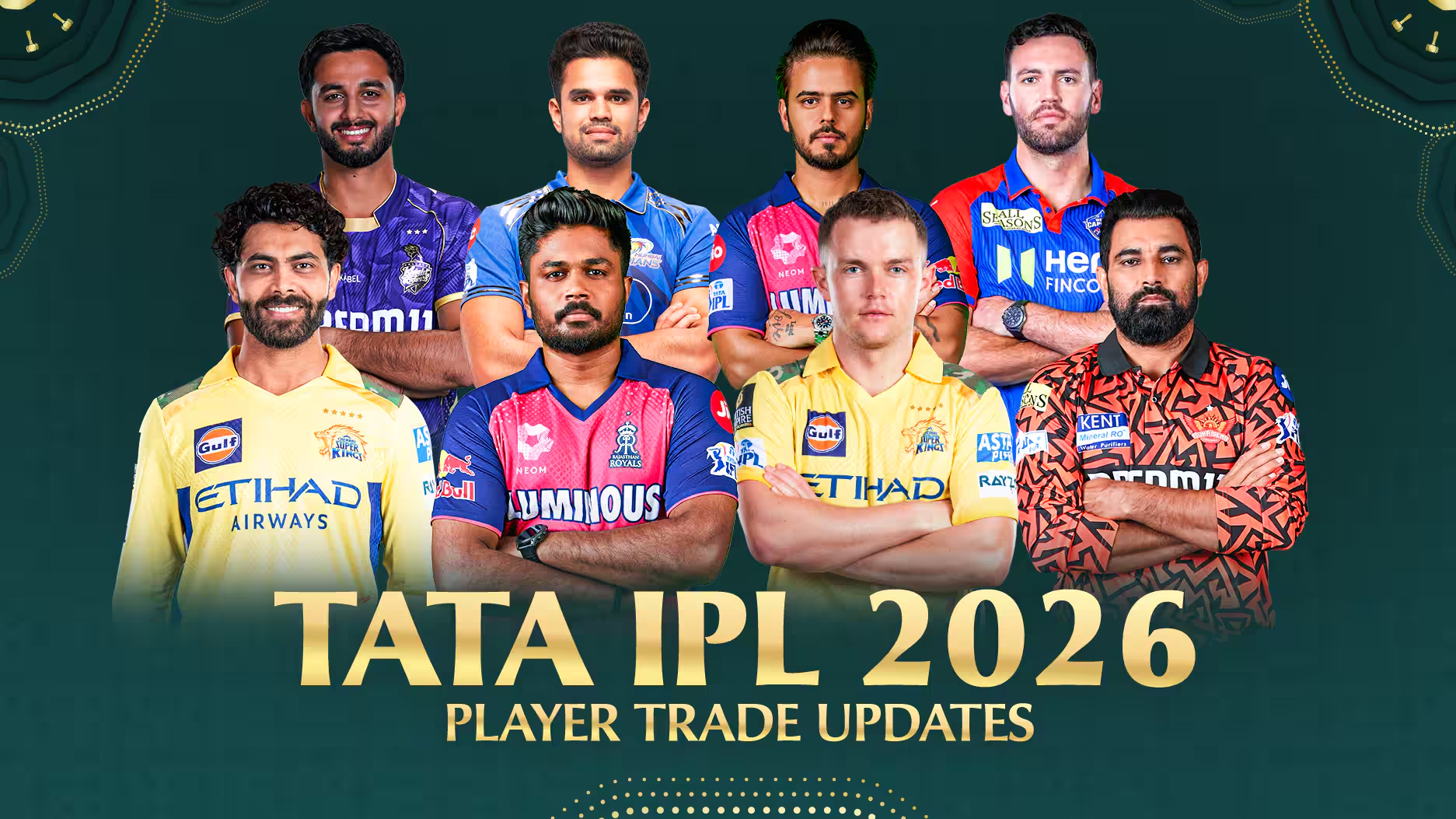 IPL 2026 all teams and captains - Viplaser247 VIP